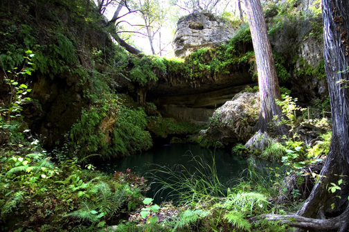 Grotto Texas Hill Country